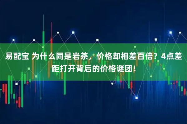 易配宝 为什么同是岩茶，价格却相差百倍？4点差距打开背后的价格谜团！