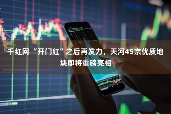 千红网 “开门红”之后再发力，天河45宗优质地块即将重磅亮相